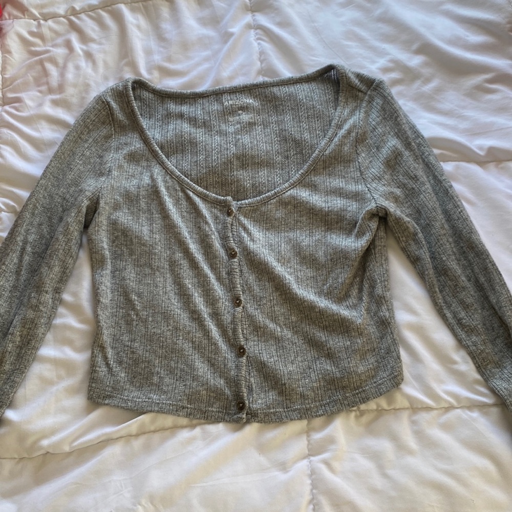 Arizona long sleeve crop top